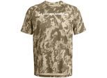 Under Armour - T-Shirt für Herren, Technisch, Regulär (Khakigrün)
