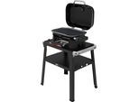 Elektrogrill WEBER "LUMIN COMPACT", schwarz, B:70cm H:96cm T:55cm, Kontaktgrill_Standgrill_Tischgrill_Teppanyakigrill, Elektrogrill, mit Stand (2026)