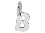 Buchstabenanhänger ADELIA´S "Anhänger – Buchstabe N Buchstabenanhänger aus 925 Silber", silber, Schmuckanhänger, Damen, Silber 925 (Sterlingsilber), Ideal zum Verschenken – schlicht und stilvoll