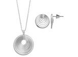 Paar Ohrhänger ADELIA´S "Ohrringe aus Edelstahl", Damen, Gr. Damen, Edelstahl, silber, Ohrringe, Ein Geschenk, das Freude macht