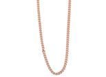 Kette ohne Anhänger ADELIA´S "Halskette – Panzerkette aus Edelstahl 60 cm", gold, Halsketten, Damen, 60cm, Edelstahl, Ideal zum Verschenken – schlicht und stilvoll