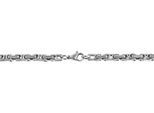 Kette ohne Anhänger ADELIA´S "Halskette – Königskette aus Edelstahl 70 cm", silber, Halsketten, Herren, 70cm, Edelstahl, Zum Verschenken – ideal zum Jubiläum