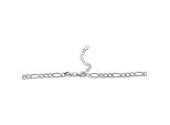 Kette ohne Anhänger ADELIA´S "Halskette – Figarokette aus Edelstahl 55 cm", silber, Halsketten, Damen, 55cm, Edelstahl, Ein stilvolles Geschenk für besondere Momente