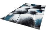 Läufer CARPET CITY "Moda Carving 110" Gr. 12, blau, B:80cm H:11mm L:300cm, Kunstfaser, Teppiche, Läufer, Flachflor, Wohnzimmer