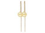 Kettenanhänger ADELIA´S "Anhänger – Herzanhänger aus Edelstahl", gold, Schmuckanhänger, Damen, Edelstahl, Kettenanhänger, Ideal als Geschenk zum Geburtstag