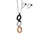 Kette ohne Anhänger ADELIA´S "Halskette mit Anhänger – aus Edelstahl", silber, Halsketten, Damen, 48cm, Edelstahl, Eine schöne Geschenkidee für jeden Anlass