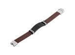 Armband ADELIA´S "Armband aus Leder 21 cm", braun, Armbänder, Damen, 21cm, Leder, Armband, Ein Geschenk, das Freude macht