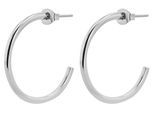 Paar Ohrhänger ADELIA´S "Ohrringe aus Titan", Damen, Gr. Damen, Titan, silber, Ohrringe, Ideal zum Verschenken – schlicht und stilvoll