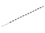 Armband ADELIA´S "Armband aus Edelstahl 18 cm", schwarz, Armbänder, Damen, 18cm, Edelstahl, Armband, Ideal als Geschenk für besondere Anlässe