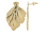 Paar Ohrhänger ADELIA´S "Ohrringe – Ohrstecker aus Edelstahl", Damen, Gr. Damen, Edelstahl, gold, Ohrringe, Ideal zum Verschenken – schlicht und stilvoll