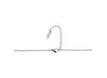 Kette ohne Anhänger ADELIA´S "Halskette – Ankerkette aus Edelstahl mit Zirkonia 43 cm", silber, Halsketten, Damen, 43cm, Edelstahl, Perfekt als Geschenk für besondere Menschen