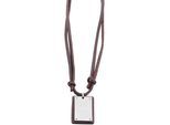 Kette ohne Anhänger ADELIA´S "Halskette aus Edelstahl 98 cm", braun, Halsketten, Damen, 98cm, Edelstahl, Ein stilvolles Geschenk für besondere Momente