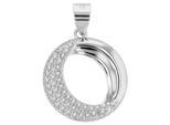 Kettenanhänger ADELIA´S "Anhänger aus 925 Silber mit Zirkonia", silber, Schmuckanhänger, Damen, Silber 925 (Sterlingsilber), Kettenanhänger, Geschenkidee: zeitlos und vielseitig