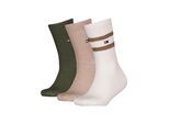 Sportsocken TOMMY HILFIGER "TH KIDS SOCK SPORT", Kinder, Gr. 27-30, camel, Baumwollmischung, elastisch, Socken Sportsocken