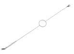 Kette ohne Anhänger ADELIA´S "Halskette mit Anhänger – aus Edelstahl", silber, Halsketten, Damen, 43cm, Edelstahl, Zum Verschenken – passend für viele Anlässe