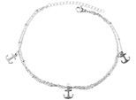 Armband ADELIA´S "Armband aus Edelstahl 24+5 cm", silber, Armbänder, Damen, 29cm, Edelstahl, Armband, Ideal als Geschenk für besondere Anlässe