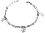 Armband ADELIA´S "Armband aus Edelstahl 17 cm", silber, Armbänder, Damen, 17cm, Edelstahl, Armband, Perfekt als Geschenk für besondere Menschen