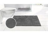 Badematte OTTO HOME "Cali, Badvorleger, Badezimmer Teppich, Duschvorleger", anthrazit, H:10mm, Polyester, Badematten, Badematte, weich, Uni Farben, auch als Teppich erhältlich