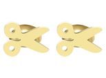 Paar Ohrhänger ADELIA´S "Ohrringe – Ohrstecker aus Edelstahl", Damen, Gr. Unisex, Edelstahl, gold, Ohrringe, Zum Verschenken – ideal zum einfach so