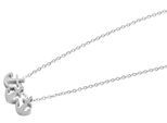 Kette ohne Anhänger ADELIA´S "Halskette – Ankerkette aus Edelstahl 43 cm", silber, Halsketten, Damen, 43cm, Edelstahl, Ideal als Geschenk – dezent und elegant