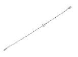 Armband ADELIA´S "Armband aus Edelstahl 15 cm", silber, Armbänder, Damen, 15cm, Edelstahl, Armband, Perfekt zum Verschenken an besondere Menschen