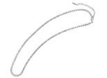 Kette ohne Anhänger ADELIA´S "Halskette aus Edelstahl 40+5", silber, Halsketten, Damen, 45cm, Edelstahl, Ein stilvolles Geschenk für besondere Momente