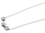 Kette ohne Anhänger ADELIA´S "Halskette mit Anhänger – aus Edelstahl", silber, Halsketten, Mädchen, 48cm, Edelstahl, Perfekt als Geschenk zum einfach so
