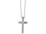 Kette ohne Anhänger ADELIA´S "Halskette mit Anhänger – Kreuz aus Edelstahl", silber, Halsketten, Damen, 48cm, Edelstahl, Geschenkidee: zeitlos und vielseitig