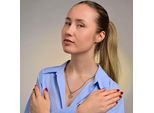 Kette ohne Anhänger ADELIA´S "Halskette mit Anhänger – aus Edelstahl", gold, Halsketten, Damen, 60cm, Edelstahl, Perfekt als Geschenk für besondere Menschen