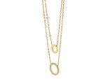 Kette ohne Anhänger ADELIA´S "Halskette mit Anhänger – aus Edelstahl", gold, Halsketten, Damen, 45cm, Edelstahl, Perfekt zum Verschenken an besondere Menschen