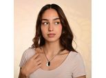 Kette ohne Anhänger ADELIA´S "Halskette mit Anhänger – aus Edelstahl", silber, Halsketten, Damen, 55cm, Edelstahl, Perfekt als Geschenk zum einfach so