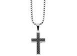 Kette ohne Anhänger ADELIA´S "Halskette mit Anhänger – Kreuz aus Edelstahl", silber, Halsketten, Damen, 50cm, Edelstahl, Eine schöne Geschenkidee für jeden Anlass