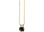 Kette ohne Anhänger ADELIA´S "Halskette mit Anhänger – aus Edelstahl", schwarz (gold), Halsketten, Damen, 58cm, Edelstahl, Zum Verschenken – ideal zum Weihnachten