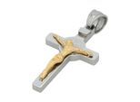 Kettenanhänger ADELIA´S "Anhänger – Kreuz Kreuzanhänger aus Edelstahl", silber, Schmuckanhänger, Damen, Edelstahl, Kettenanhänger, Ein stilvolles Geschenk für besondere Momente