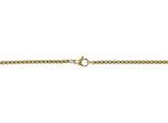 Kette ohne Anhänger ADELIA´S "Halskette mit Anhänger – aus Edelstahl", gold, Halsketten, Damen, 61cm, Edelstahl, Zum Verschenken – ideal zum Weihnachten