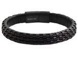 Armband ADELIA´S "Armband aus Leder 21 cm", schwarz, Armbänder, Damen, 21cm, Leder, Armband, Ideal zum Verschenken – schlicht und stilvoll