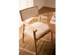 Esszimmerstuhl "Zernea", naturfarben, creme, B:58cm H:82cm T:58cm, Massivholz, Polyester, LEGER HOME BY LENA GERCKE, Stühle, Esszimmerstuhl, aus weichem Doppelgewebe und FSC-zertifiziertem Massivholzrahmen