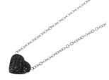 Kette ohne Anhänger ADELIA´S "Halskette mit Anhänger – Herz aus Edelstahl", silber, Halsketten, Damen, 47cm, Edelstahl, Perfekt als Geschenk zum Weihnachten