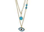 Kette ohne Anhänger ADELIA´S "Halskette mit Anhänger – aus Edelstahl", gold, Halsketten, Damen, 41cm, Edelstahl, Ideal als Geschenk zum einfach so