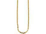 Kette ohne Anhänger ADELIA´S "Halskette – Ankerkette aus Edelstahl 60+5", gold, Halsketten, Damen, 65cm, Edelstahl, Ideal als Geschenk – dezent und elegant