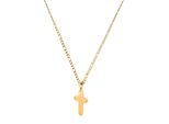 Kette ohne Anhänger ADELIA´S "Halskette mit Anhänger – Kreuz aus Edelstahl", gold, Halsketten, Damen, 60cm, Edelstahl, Zum Verschenken – ideal zum einen besonderen Tag