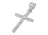 Kettenanhänger ADELIA´S "Anhänger – Kreuz Kreuzanhänger aus 925 Silber mit Zirkonia", silber, Schmuckanhänger, Damen, Silber 925 (Sterlingsilber), Kettenanhänger, Schöne Geschenkidee zum Weihnachten
