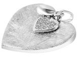 Kettenanhänger ADELIA´S "Anhänger – Herz Herzanhänger aus 925 Silber mit Zirkonia", silber, Schmuckanhänger, Damen, Silber 925 (Sterlingsilber), Kettenanhänger, Zum Verschenken an Menschen, die Ihnen am Herzen liegen