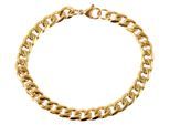Armband ADELIA´S "Armband – Panzerarmband aus Edelstahl 21 cm", gold, Armbänder, Herren, 21cm, Edelstahl, Armband, Ideal als Geschenk zum Geburtstag