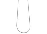 Kette ohne Anhänger ADELIA´S "Halskette – Schlangenkette aus Edelstahl 60 cm", silber, Halsketten, Damen, 60cm, Edelstahl, Perfekt als Geschenk zum Valentinstag