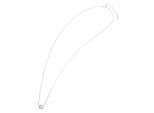 Kette ohne Anhänger ADELIA´S "Halskette mit Anhänger – aus 925 Silber", silber, Halsketten, Damen, 43cm, Silber 925 (Sterlingsilber), Ideal als Geschenk – dezent und elegant