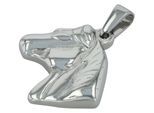 Kettenanhänger ADELIA´S "Anhänger – Pferd Anhänger aus Edelstahl", silber, Schmuckanhänger, Mädchen, Edelstahl, Kettenanhänger, Zum Verschenken an Menschen, die Ihnen am Herzen liegen