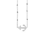 Kette ohne Anhänger ADELIA´S "Halskette mit Anhänger – aus Edelstahl", silber, Halsketten, Damen, 48cm, Edelstahl, Schöne Geschenkidee zum einen besonderen Tag