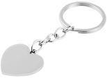 Kettenanhänger ADELIA´S "Anhänger – Schlüssel Gravuranhänger aus Edelstahl", silber, Schmuckanhänger, Damen, Edelstahl, Kettenanhänger, Ideal als Geschenk – dezent und elegant
