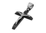 Kettenanhänger ADELIA´S "Anhänger – Kreuz Kreuzanhänger aus Edelstahl", silber, Schmuckanhänger, Damen, Edelstahl, Kettenanhänger, Ideal als Geschenk zum Weihnachten
